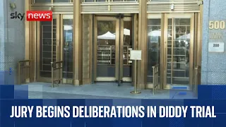 Jury in Sean &#39;Diddy&#39; Combs trial sent out to deliberate | Watch live outside court