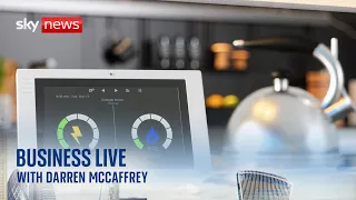 ENERGY Household energy bills set to fall in July | Business Live with Darren McCaffrey