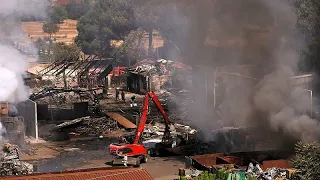 ROME RESOURCES ORD 0.1P En images, une explosion dans une station-service à Rome fait des dizaines de blessés