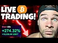 LIVE INSANE BITCOIN DUMP!!!!  EMERGENCY SHORT TRADE! (CRYPTO TRADING & ANALYSIS!)