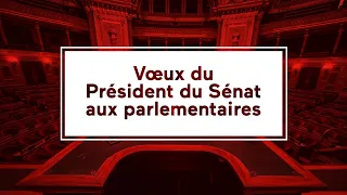 #DirectSénat🔴 Suivez en direct les vœux de Gérard Larcher aux sénateurs