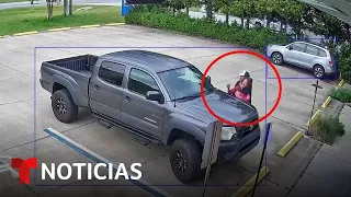 Un intento de secuestro y los gritos de la víctima quedan registrados en video | Noticias Telemundo