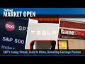 Market Rout, Tesla Price Cuts, GameStop Earnings Preview - Market Open LIVE