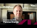 En samtale med CEO i Paratus Energy