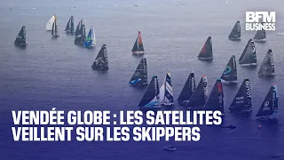 Vendée Globe: les satellites veillent sur les skippers