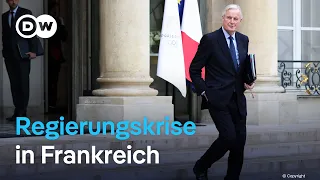 Opposition stürzt die Regierung von Premier Barnier | DW Nachrichten