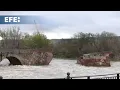 Talavera de la Reina pierde su puente romano por la crecida del Tajo