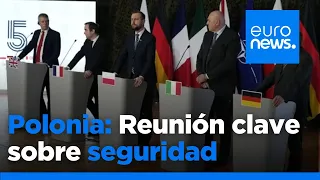 Polonia centra el debate sobre la ayuda a Ucrania y la seguridad continental con una reunión clave