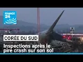 Corée du Sud : inspection de ses Boeing 737-800 après le pire crash sur son sol • FRANCE 24