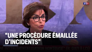 Renvoyée en procès pour corruption et trafic d&#39;influence, Rachida Dati répond sur LCI｜LCI