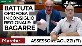 &quot;State con quelli a cui piace prenderla in quel posto lì...&quot; bagarre per la battuta omofoba