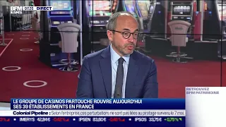 GROUPE PARTOUCHE Fabrice Paire (Partouche) : Le groupe de casinos rouvre ses 39 établissements aujourd&#39;hui