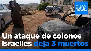 Tres palestinos muertos en la Cisjordania ocupada en enfrentamientos con colonos judíos