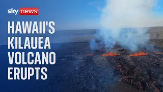 Hawaii&#39;s Kilauea volcano erupts │Wednesday 25 December