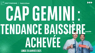 CAPGEMINI CAP GEMINI : La tendance baissière est achevée - 100% Marchés - 20/01/2025