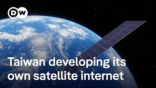 How close is Taiwan to having its own satellite internet mirroring Starlink’s capabilites? | DW News
