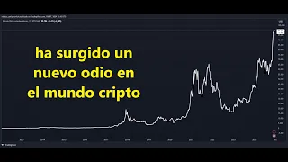 BITCOIN Ha surgido un nuevo odio en el mundo #cripto y #bitcoin 👉  no nos lo esperabamos en absoluto #fomo