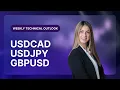 Technical Outlook on USDCAD, USDJPY, GBPUSD