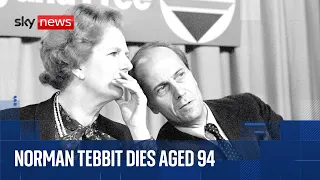 Former Tory minister Norman Tebbit has died aged 94