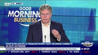 PARROT Henri Seydoux (Parrot) : Parrot sort un drone connecté en 4G et autonome