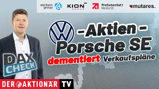 RHEINMETALL AG DAX-Check LIVE: Alzchem, Kion, Mutares, Nordex, ProSiebenSat.1, Rheinmetall, Volkswagen Vz. im Fokus