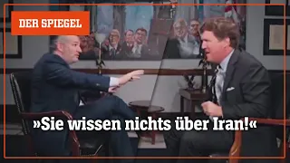 Absurdes Schreiduell zwischen Tucker Carlson und Ted Cruz | DER SPIEGEL