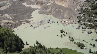 Nach Bergsturz in Blatten in der Schweiz: Noch keine Entwarnung