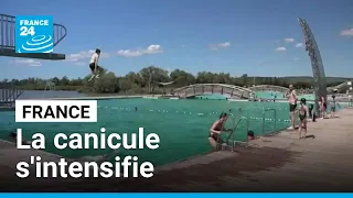 La canicule s&#39;intensifie, la quasi-totalité de la France assommée par la chaleur • FRANCE 24