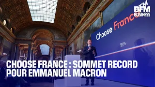 Choose France : sommet record pour Emmanuel Macron