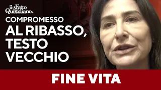 Fine vita, Gallo: “Testo vecchio, va contro la Consulta”. M5s: “Compromesso al ribasso”