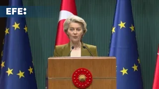 Von der Leyen asegura que la UE considera levantar las sanciones contra Siria &quot;solo si hay una trans