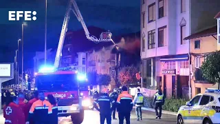 SANTANDER Tres muertos por la explosión y derrumbe de un edificio en Santander