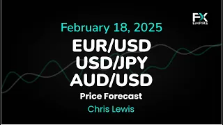 AUD/USD EUR/USD, USD/JPY, AUD/USD Price Forecast Today: Euro, Yen, Dollar Technical Analysis (February 18)