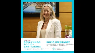 Rocío Hernández, consejera de Salud y Consumo de la Junta de Andalucía