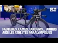 Fauteuils, lames, tandems… Airbus aide les athlètes paralympiques