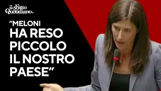 Appendino attacca Meloni: &quot;Con la sua obbedienza a Trump ha reso piccolo il nostro paese&quot;.