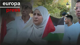 200 entidades sociales se concentran en València para exigir el fin del genocidio en Gaza