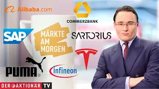 SAP SE O.N. Trump verkündet Japan-Deal - Puma, SAP, Commerzbank, Infineon, Sartorius, Alibaba, GM, Tesla