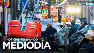 JOE Joe Biden agradeció la labor policial en Nueva Orleans para evitar una tragedia mayor 