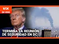 Termina la reunión en la Casa Blanca sobre el conflicto entre Irán e Israel |Noticias Univision 24/7