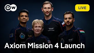 Axiom-4 mission rocket launch to the International Space Station | DW News