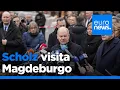 Scholz visita Magdeburgo tras mortal ataque: "Debemos mantenernos unidos contra el odio"