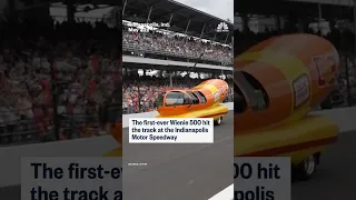 INTERNATIONAL SPEEDWAY The first-ever Wienie 500 hit the track at the Indianapolis Motor Speedway