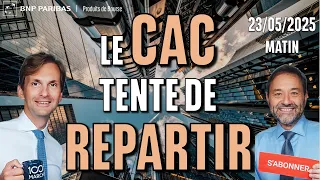 CAC40 INDEX Le CAC tente de REPARTIR - 100 % Marchés