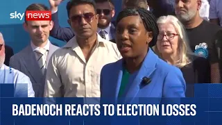 WELL Badenoch says &#39;protest parties&#39; doing well is &#39;disappointing&#39; as she reacts to local election losses
