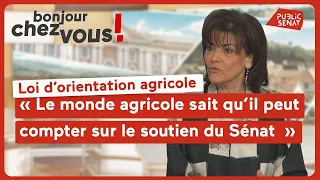 Dominique Estrosi Sassone : &quot;Le monde agricole sait qu&#39;il peut compter sur le soutien du Sénat&quot;