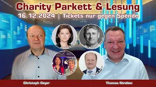 Charity-Parktett und Lesung namhafter Autoren