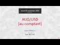 Vente AUD/USD - Idée de trading IG 30.09.2019