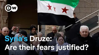 TRANSITION SHARES Syria&#39;s Druze community expresses concerns as country continues its transition | DW News