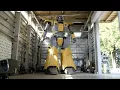 Un robot humanoide emula a Mazinger Z